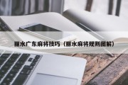 丽水广东麻将技巧（丽水麻将规则图解）