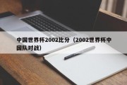 中国世界杯2002比分（2002世界杯中国队对战）