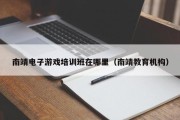南靖电子游戏培训班在哪里（南靖教育机构）